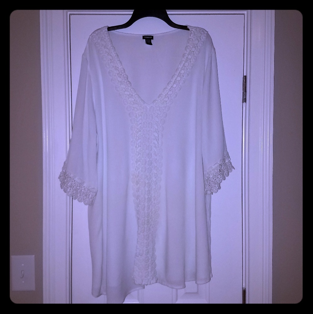 Torrid Blousy Tunic Top